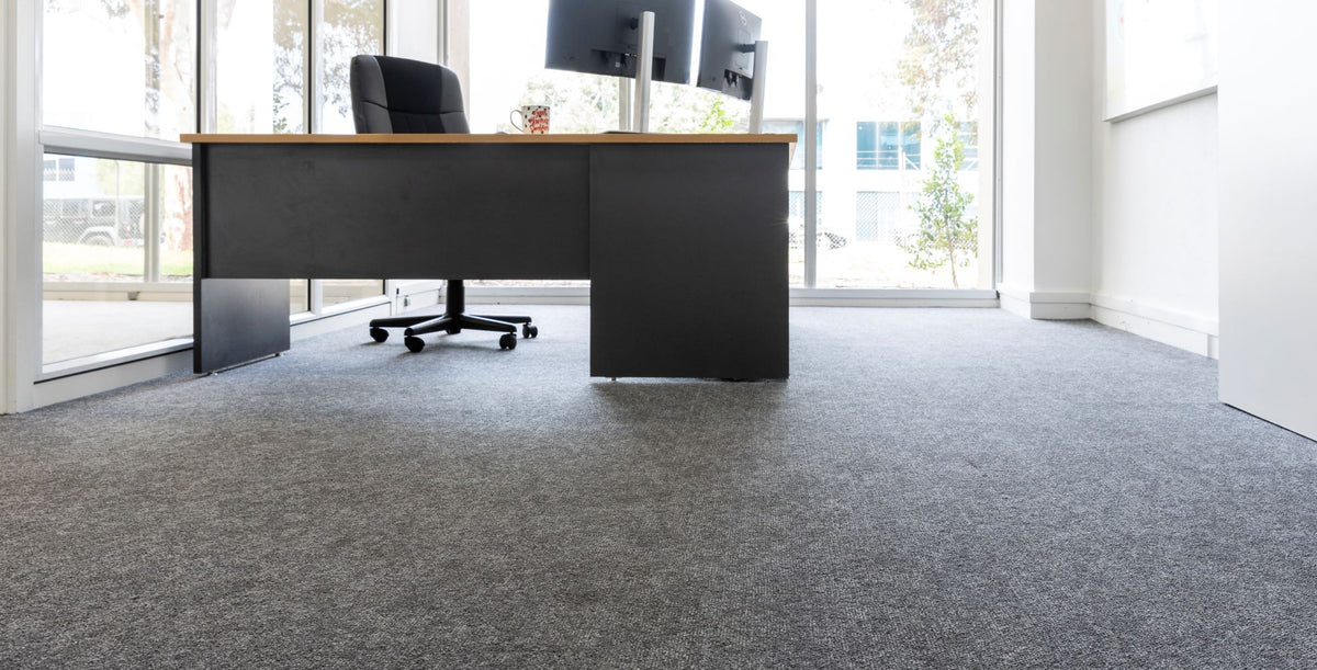 Geologic Graphite Carpet Tiles - Armstrong Flooring – Armstrong Flooring NZ